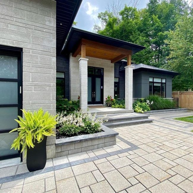 Clean Lines Modern Yard