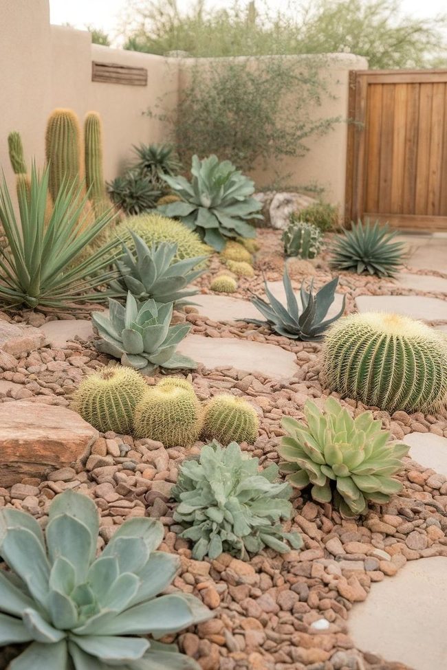 Smooth Stone Desert Wash