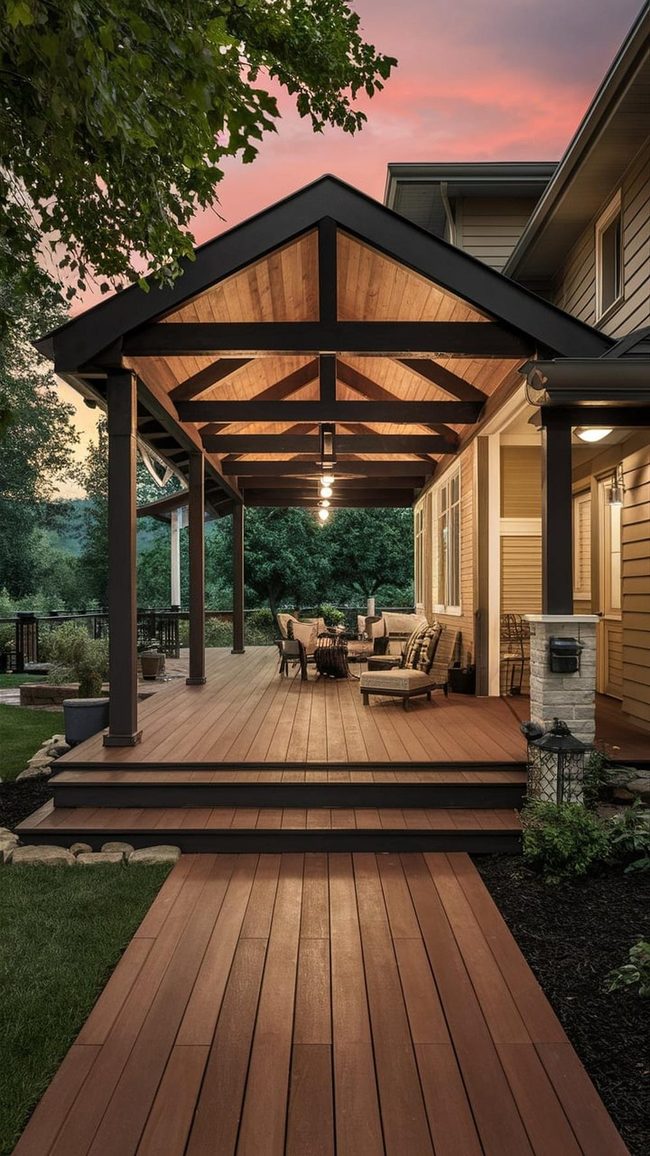 Tiered Deck Zones For Different Activities