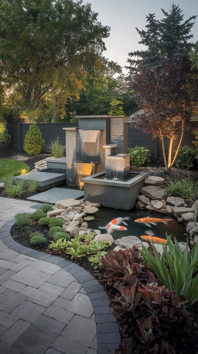 Backyard Water Features Pure Focal Point