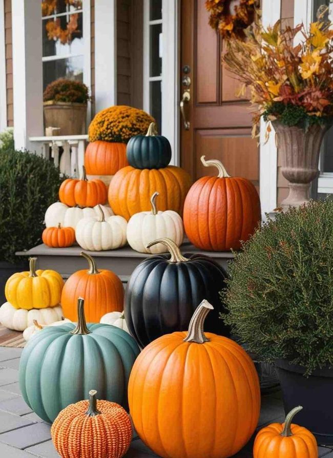 Pumpkin Mix Orange And White