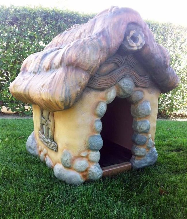 Storybook Dog House Foam Construction