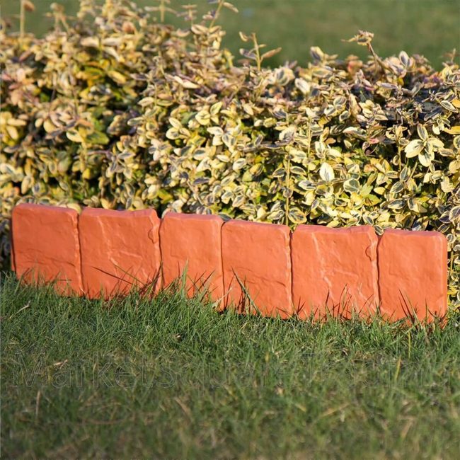 Half Brick Garden Borders