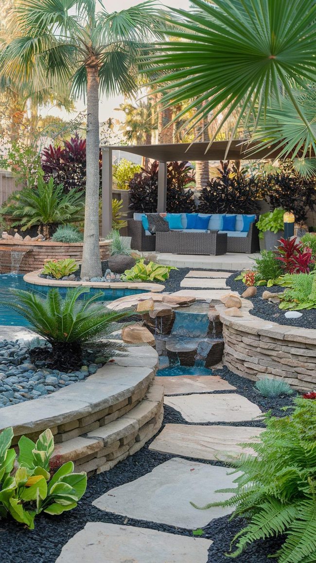 Lush Greenery Surrounds Your Pool