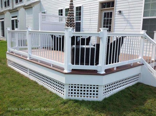 Geometric Lattice Deck Underpinning