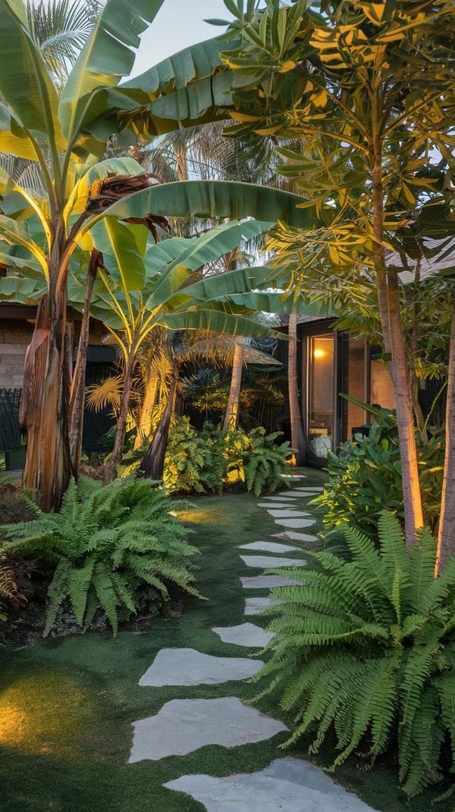 Layered Green Jungle Escape