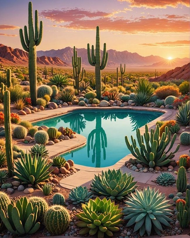 Desert Spikes and Succulent Textures