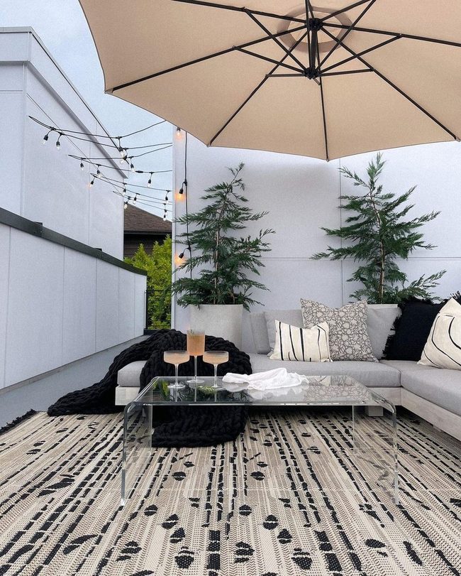 Portable Green Year-Round Patio