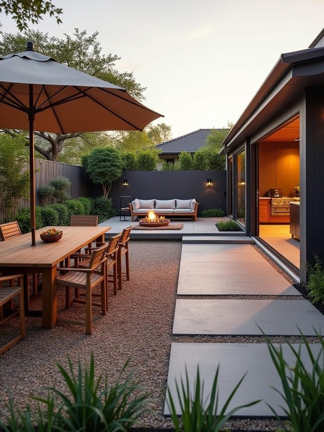 Exterior Spaces Around Life'S Moments