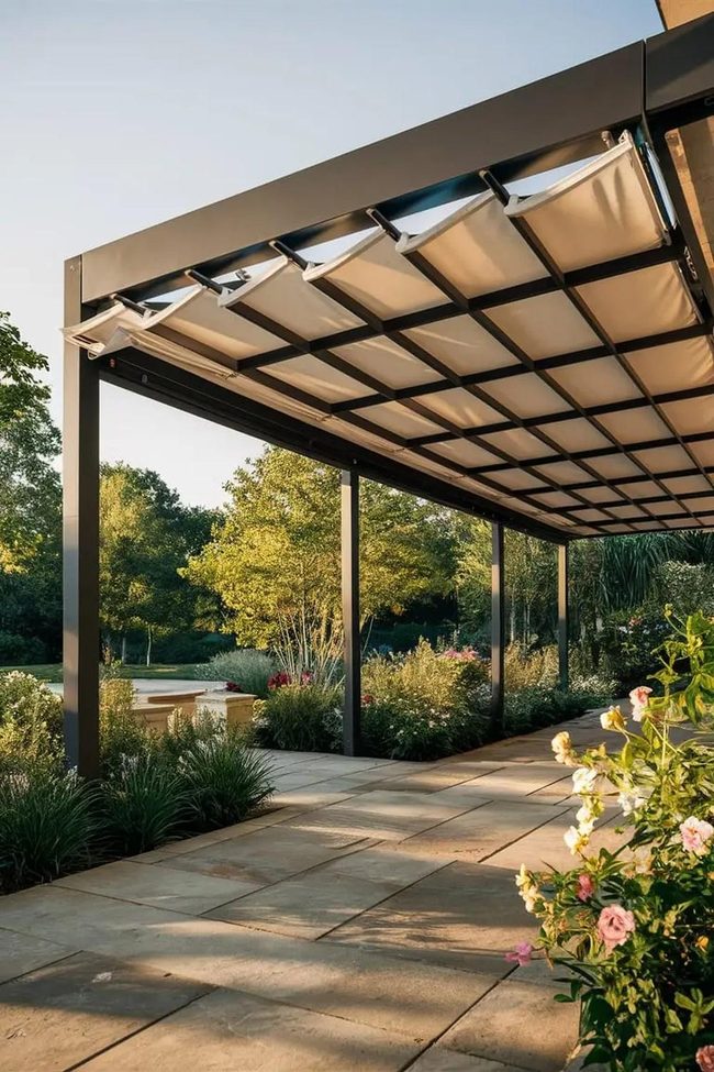 Adjustable Shade Meets Open Sky