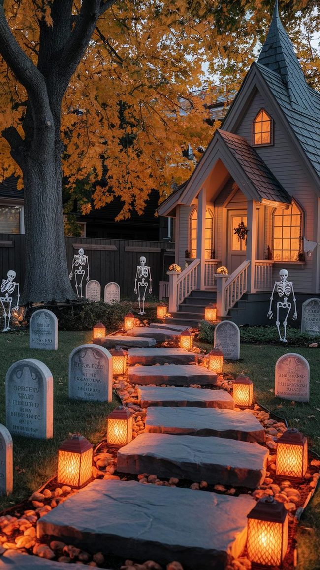 Graveyard Zone Pathway Halloween Experience