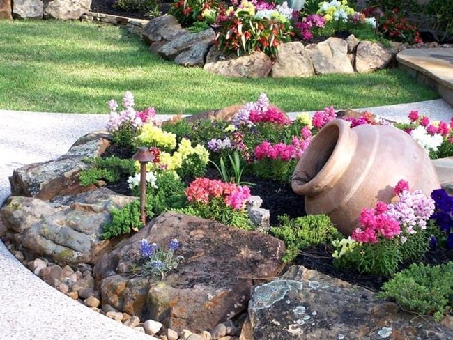 Overflowing Blooms From Ancient Pottery