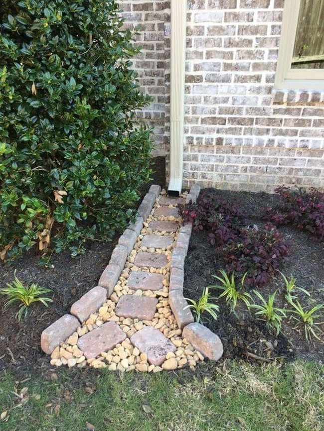 Winding Stone Paths Through Gardens