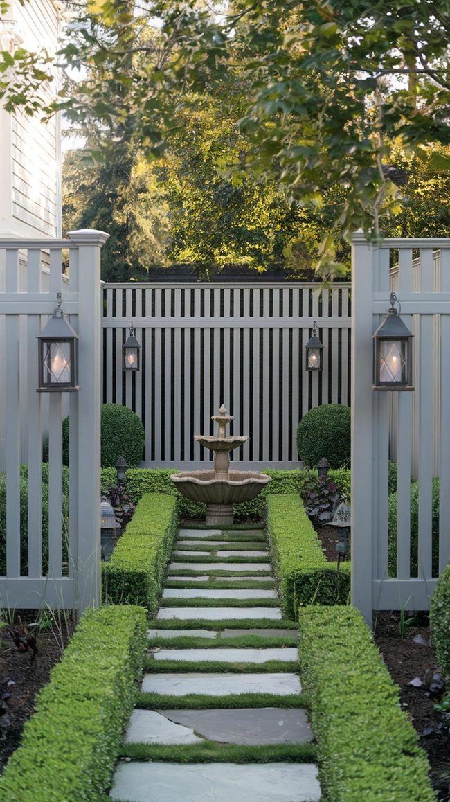 Timber Planks Terrace Privacy