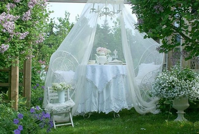 Purple Blooms Garden Tea Retreat