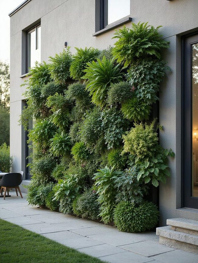 Green Wall Layers For Compact Spaces