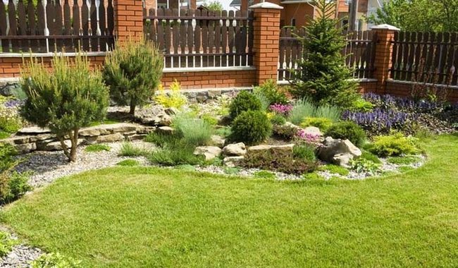 Stacked Stone Garden Walls