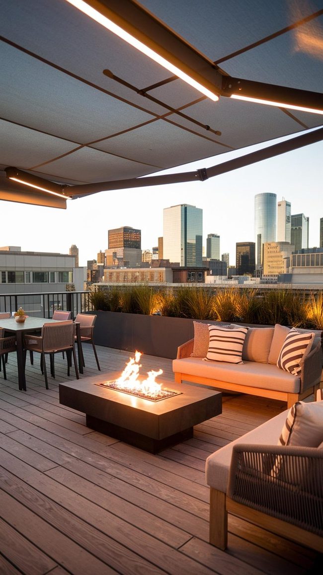 Weatherproof Deck Becomes Outdoor Room