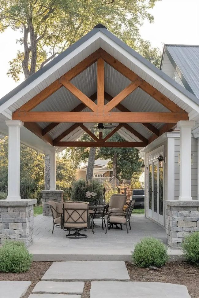 Industrial Iron Maple Fusion Canopy