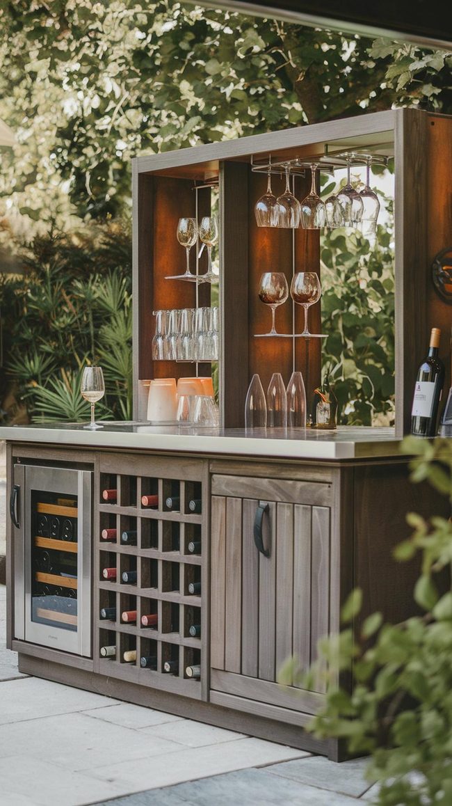 Backyard Bar Lounge Retreat