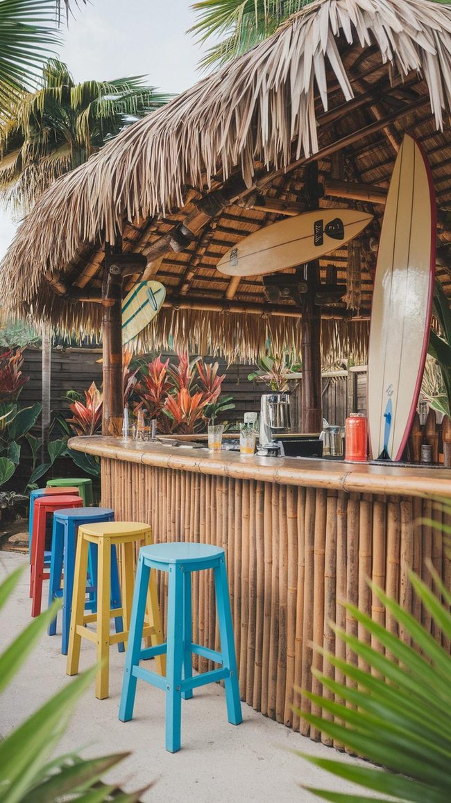 Backyard Tiki Bar Paradise