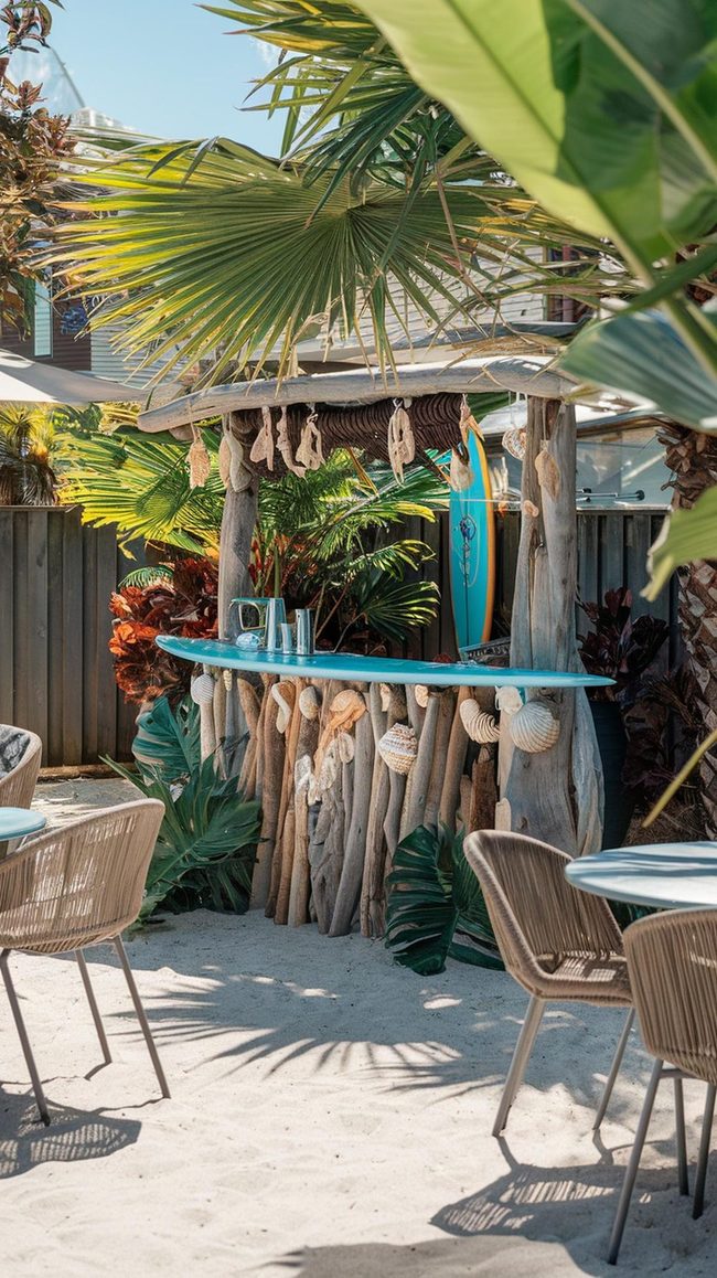 Backyard Bar Themed Entertainment Oasis