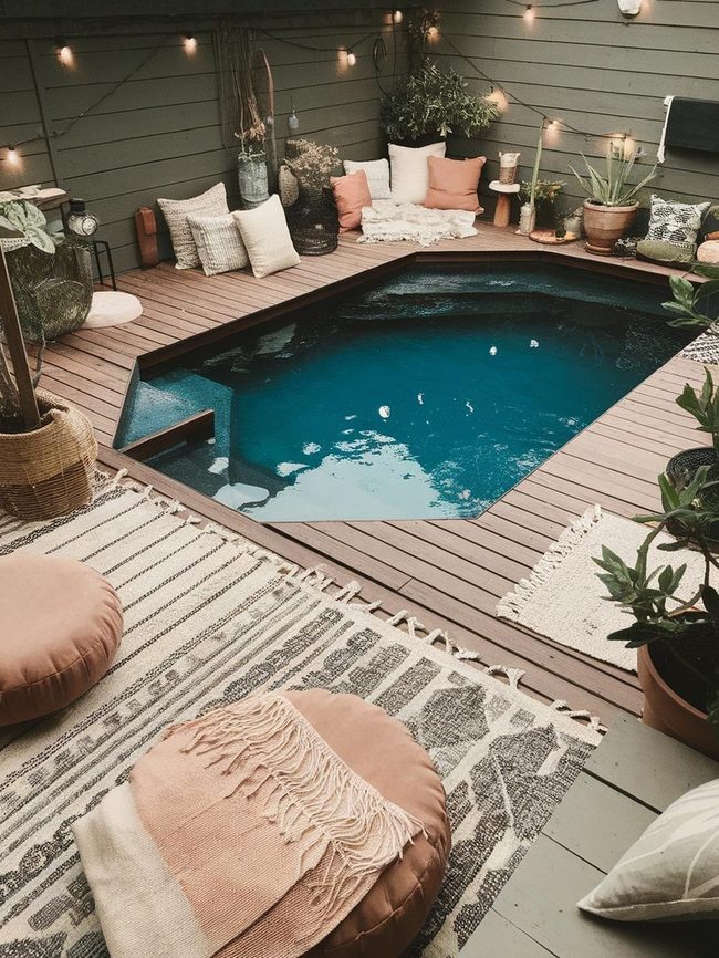 Radiant Tropical Waterproof Pool Pillows