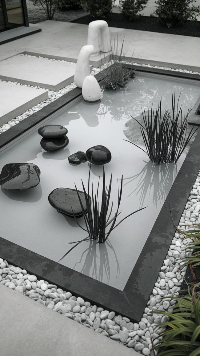 Black and White Water Gallery