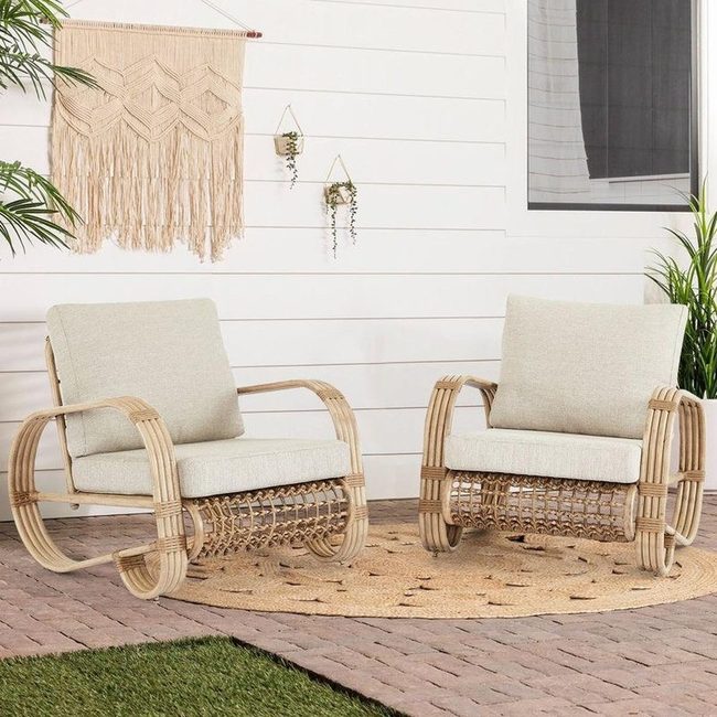 Natural Rattan Meets Modern Lines
