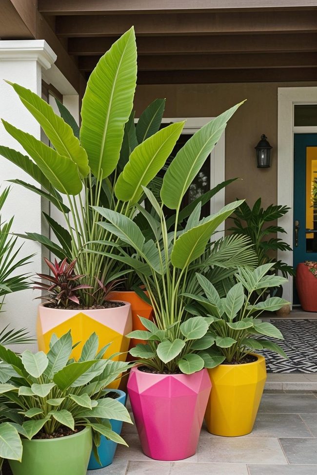 Tropical Planters Current Patio