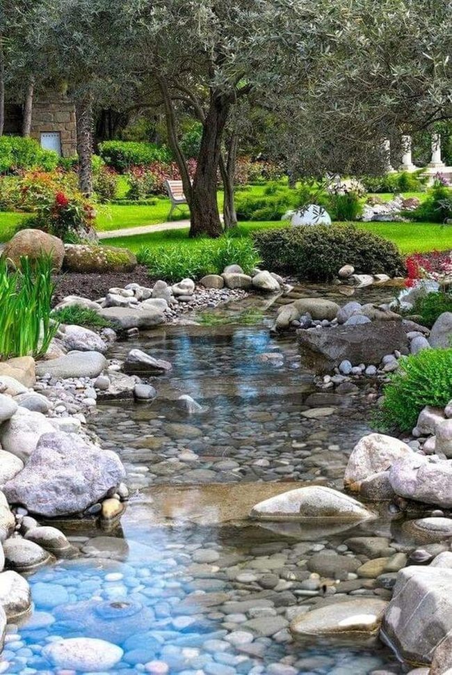 Flowing Water Through Living Stone