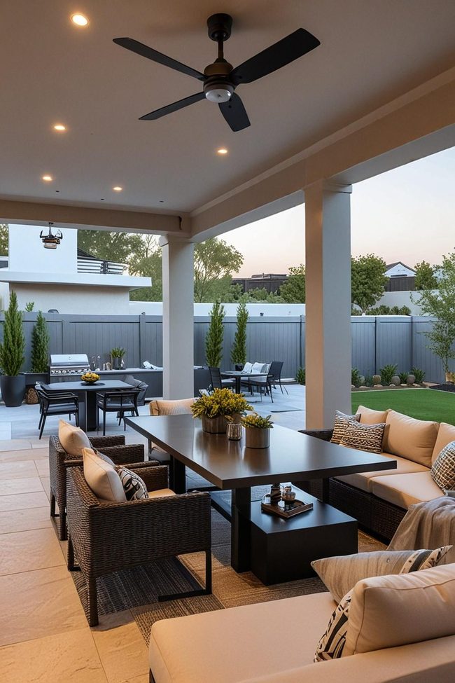 Current Exterior Living Zones