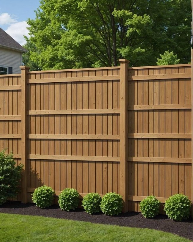 Vertical Boards Narrow Battens Privacy