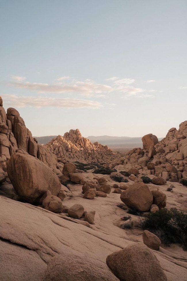 Stacked Stone Desert Landscape