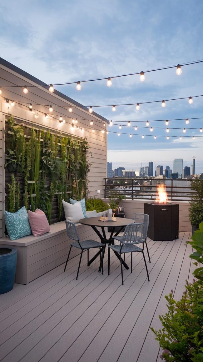 Light Composite Decking Expands Space