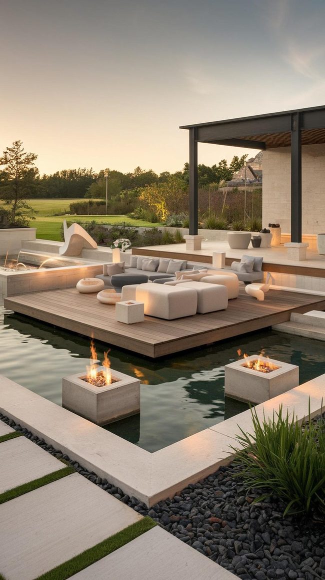 Water-Edge Maple Retreat