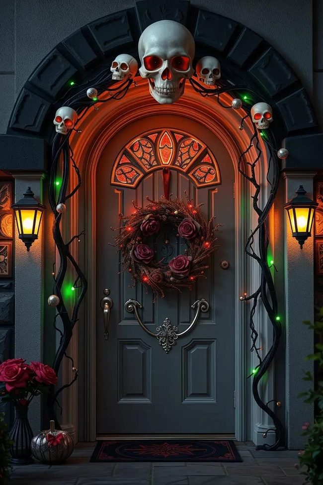Cursed Castle Entrance Door