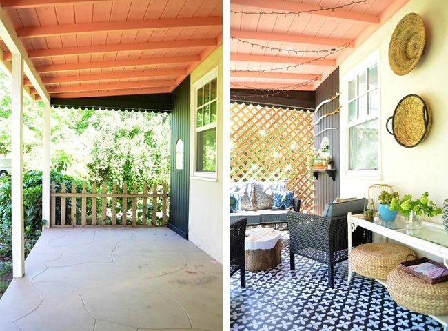 Vintage Lanterns And Gathered Seating Spaces