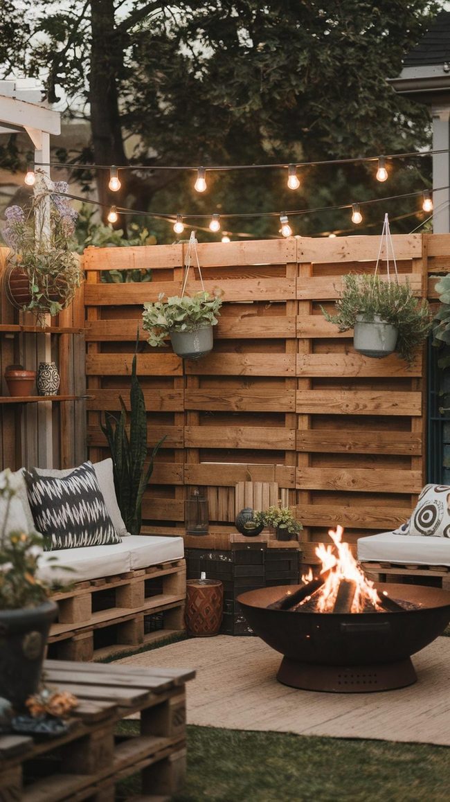 Pallet Maple Fence Magic