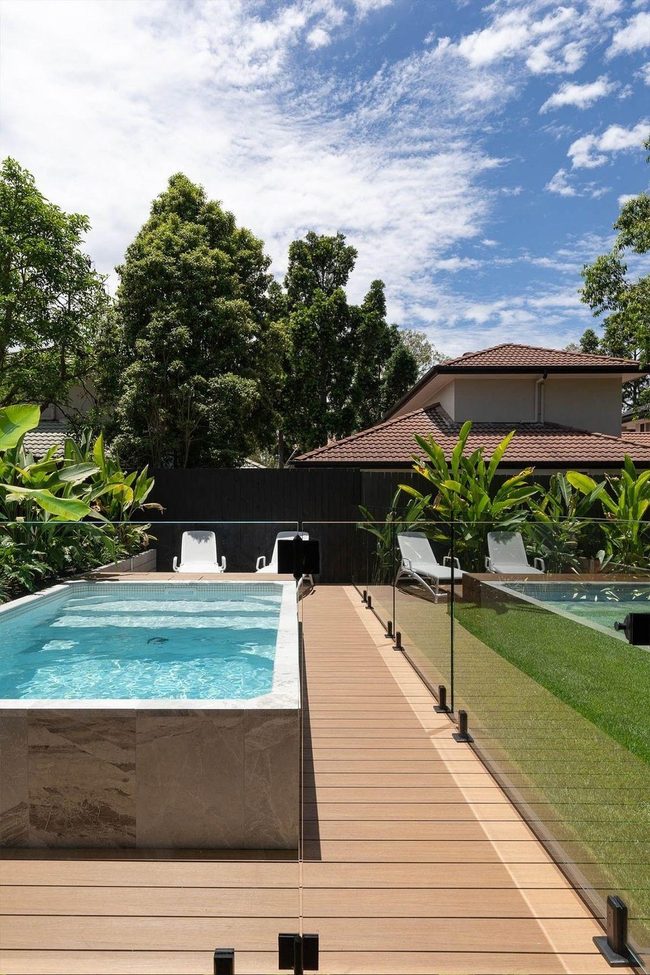 Clear Glass Pool Fence
