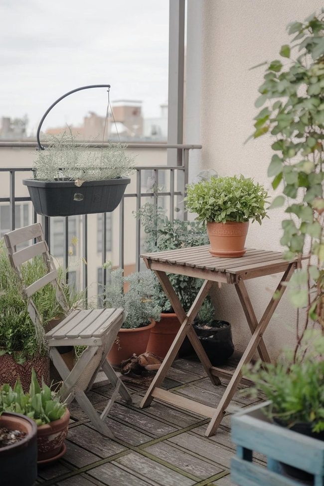 Options Benches For Compact Balconies
