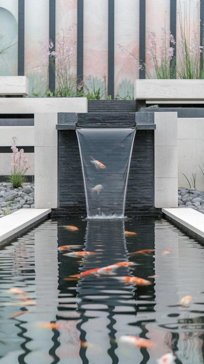 Cooling Water Feature Attracts Wildlife