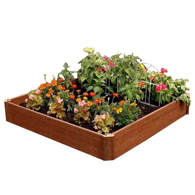 Recycled Wood Garden Sandbox Hybrid