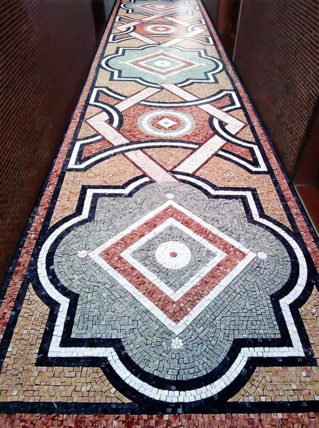 Moroccan Mosaic Garden Pathway