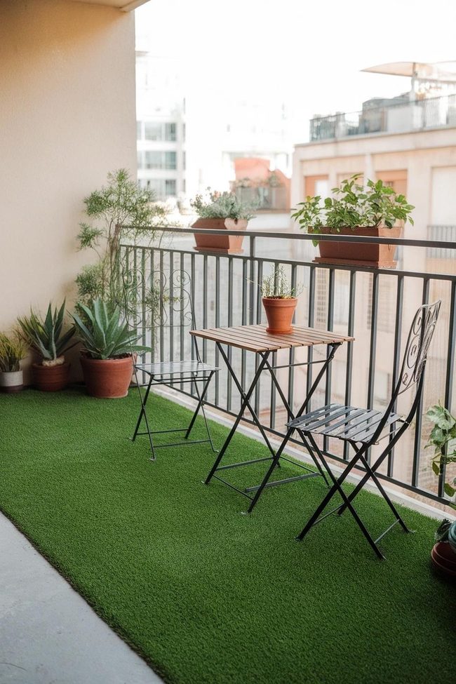 Low Maintenance Synthetic Lawn