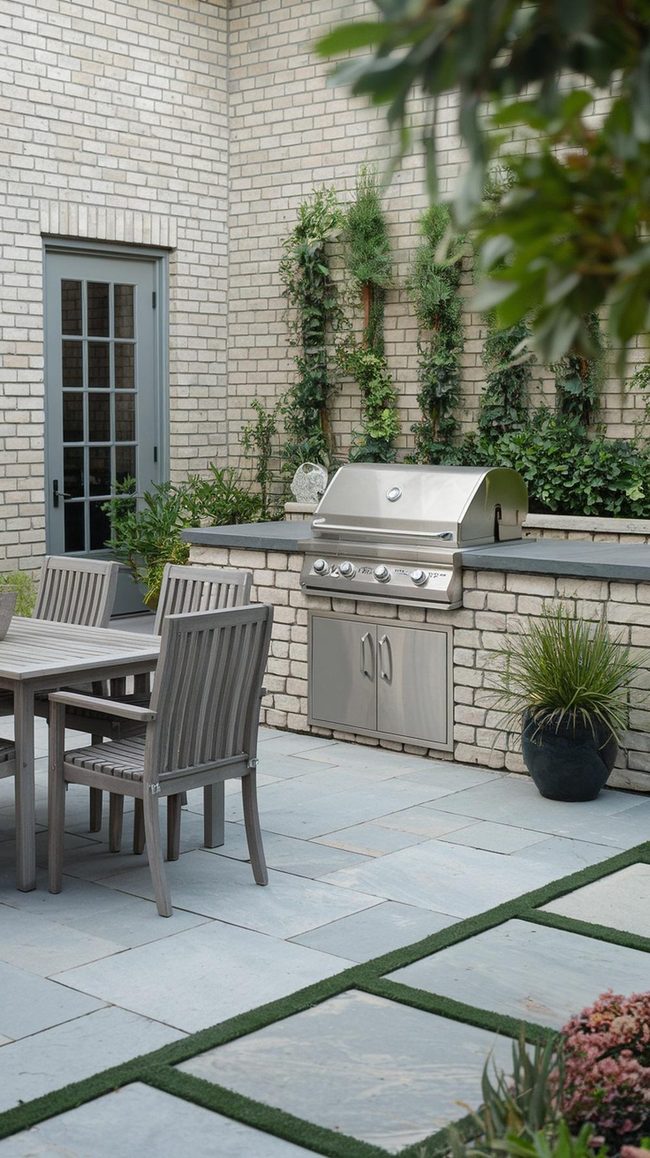 Durable Stone Foundation for Entertaining