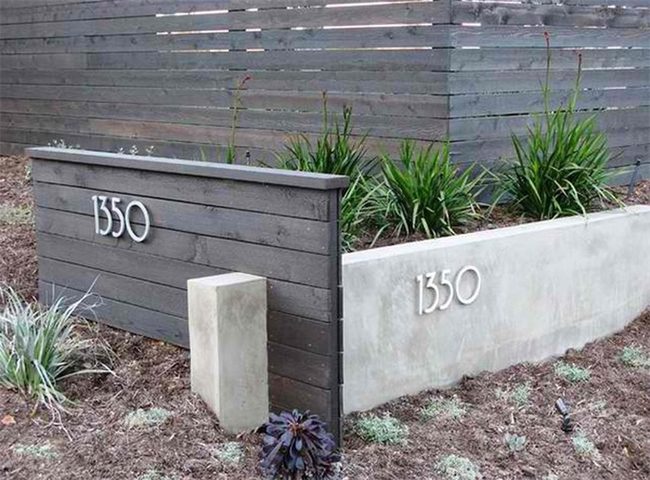 Cordovan Brown Wood Stain Entrance