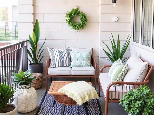 Colorful Weather-Resistant Outdoor Pillows