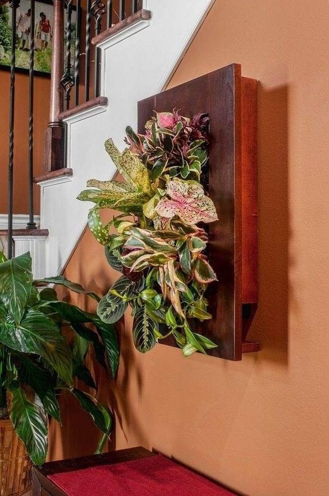 Living Wall Of Emerald And Bloom