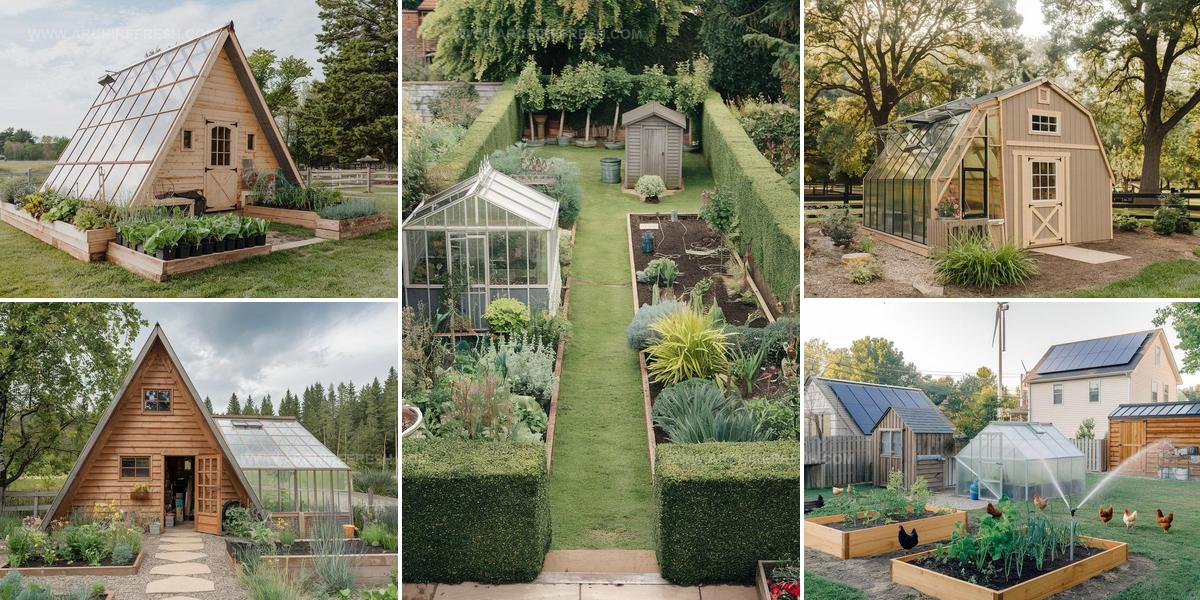 2104818 Greenhouse Shed Combo Ideas